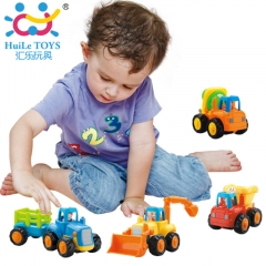 HUILE TOYS 326 Set of 4 Baby Toy Truck