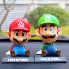 Funny SUPER MARIO BROS Car Dolls