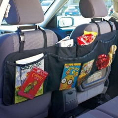 Car back seat longer hanging storage bag