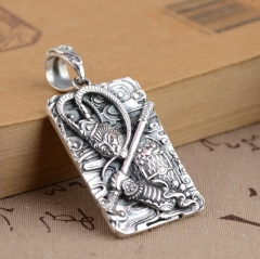 Deer king S925 Sterling Silver Pendant