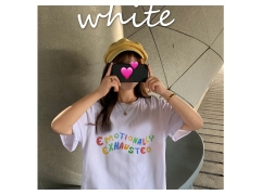 Summer Harajuku women T-shirt loose vintage tees letter short-sleeved tops Gothic casual dropshipping streetwear clothes print