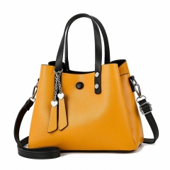 ZMQN Ladies Leather Handbag 2020 Leisure Italic bag yellow bag ladies designer handbag high quality shoulder strap handbag