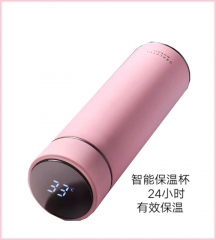 Smart vacuum cup small and portable male and female students stainless steel display cup simple and cute frosted